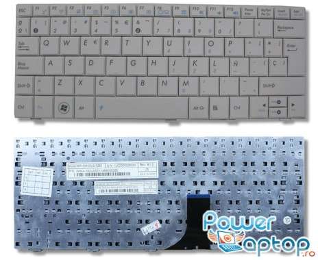 Tastatura Asus Eee PC 1001P alba. Keyboard Asus Eee PC 1001P alba. Tastaturi laptop Asus Eee PC 1001P alba. Tastatura notebook Asus Eee PC 1001P alba