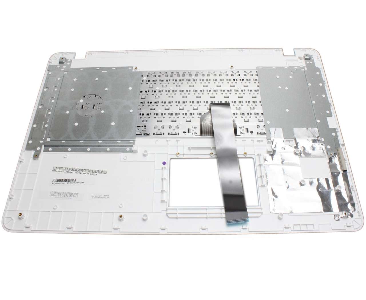Tastatura Asus X751M neagra cu Palmrest alb