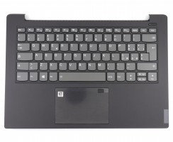 Tastatura Lenovo IdeaPad S340-14IML Gri cu Palmrest Negru si TouchPad iluminata backlit. Keyboard Lenovo IdeaPad S340-14IML Gri cu Palmrest Negru si TouchPad. Tastaturi laptop Lenovo IdeaPad S340-14IML Gri cu Palmrest Negru si TouchPad. Tastatura notebook Lenovo IdeaPad S340-14IML Gri cu Palmrest Negru si TouchPad