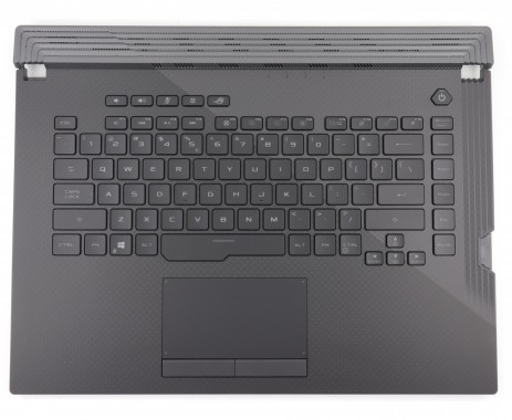 Tastatura Asus V184262GS1 Neagra cu Palmrest Negru si TouchPad iluminata backlit. Keyboard Asus V184262GS1 Neagra cu Palmrest Negru si TouchPad. Tastaturi laptop Asus V184262GS1 Neagra cu Palmrest Negru si TouchPad. Tastatura notebook Asus V184262GS1 Neagra cu Palmrest Negru si TouchPad