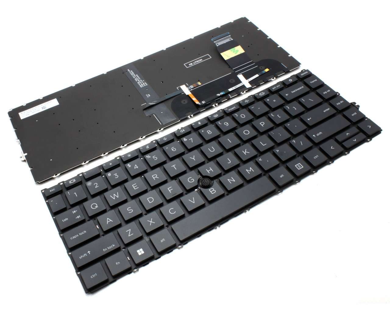 Tastatura HP SN9191BL iluminata layout US fara rama enter mic