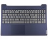 Tastatura Lenovo 5CB0S18796 Gri cu Palmrest Albastru si TouchPad iluminata backlit. Keyboard Lenovo 5CB0S18796 Gri cu Palmrest Albastru si TouchPad. Tastaturi laptop Lenovo 5CB0S18796 Gri cu Palmrest Albastru si TouchPad. Tastatura notebook Lenovo 5CB0S18796 Gri cu Palmrest Albastru si TouchPad