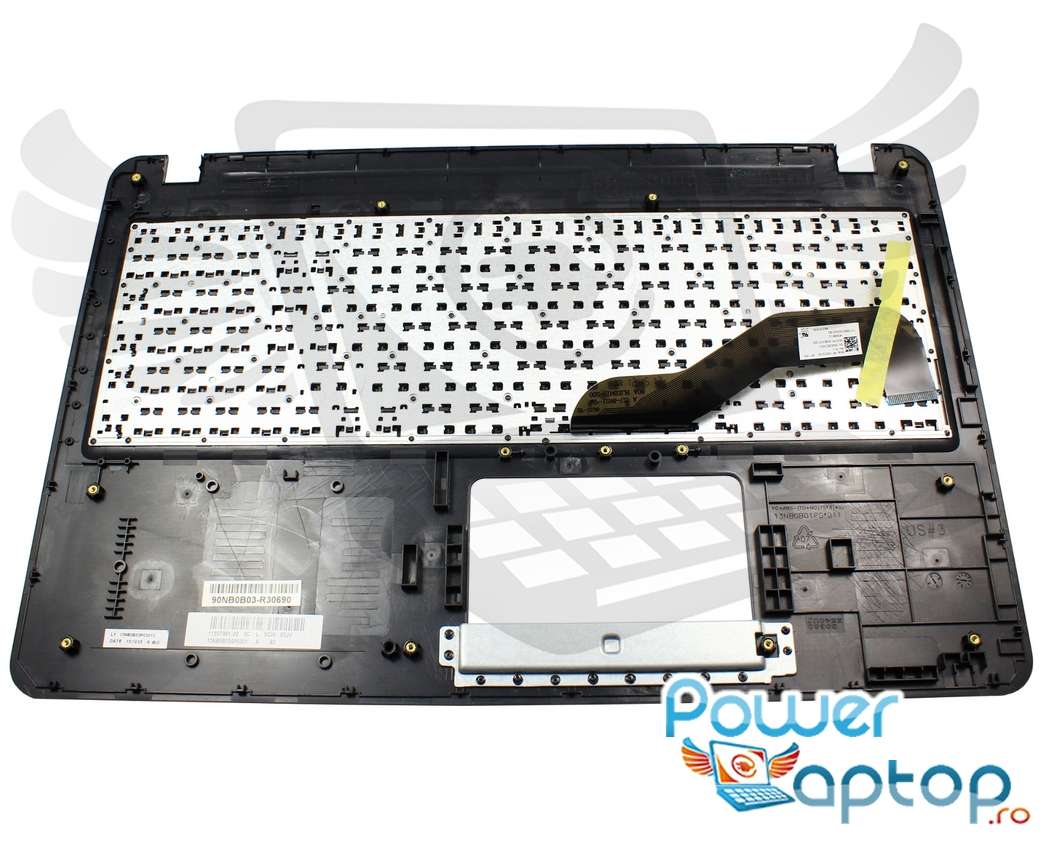 Tastatura Asus R540LJ neagra cu Palmrest gri