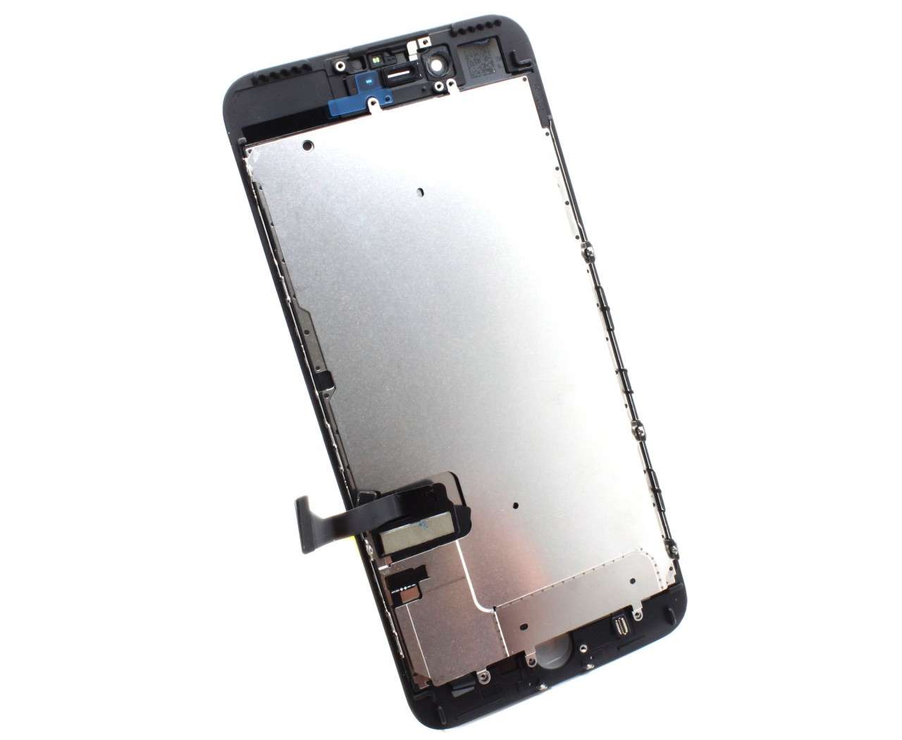 Display iPhone 7 Plus LCD Negru Complet Cu Tablita Metalica Si Conector Amprenta