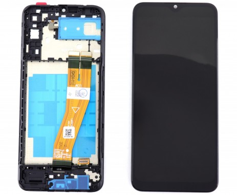 Display Samsung Galaxy A04e A042 OEM cu Rama Black Negru. Ecran Samsung Galaxy A04e A042 OEM cu Rama Black Negru