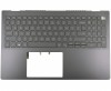 Tastatura Dell G2VT3 Neagra cu Palmrest Gri iluminata backlit. Keyboard Dell G2VT3 Neagra cu Palmrest Gri. Tastaturi laptop Dell G2VT3 Neagra cu Palmrest Gri. Tastatura notebook Dell G2VT3 Neagra cu Palmrest Gri