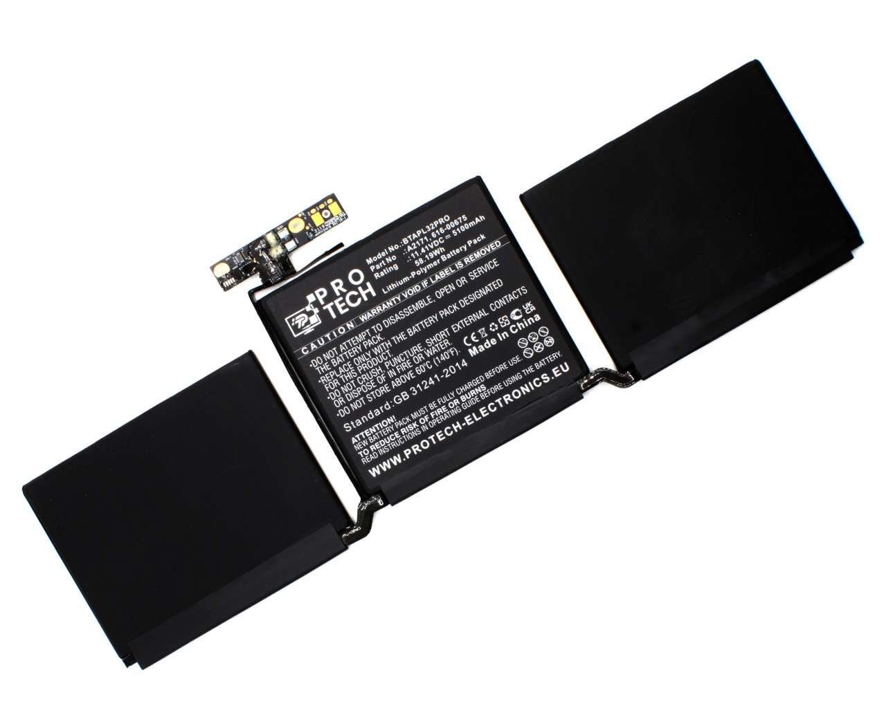 Baterie Apple MacBook Pro 13 A2289 2TB 2020 Protech High Quality Replacement