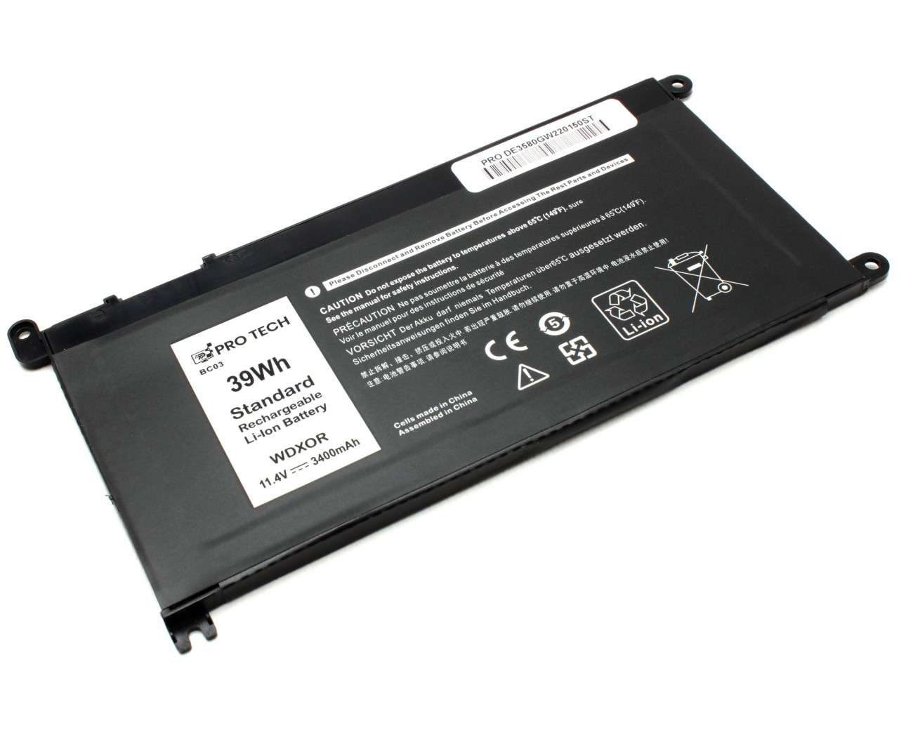 Baterie Dell Inspiron 13 7378 39Wh