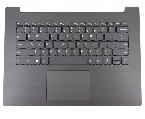 Tastatura Lenovo AP185000350 Gri cu Palmrest Gri si TouchPad. Keyboard Lenovo AP185000350 Gri cu Palmrest Gri si TouchPad. Tastaturi laptop Lenovo AP185000350 Gri cu Palmrest Gri si TouchPad. Tastatura notebook Lenovo AP185000350 Gri cu Palmrest Gri si TouchPad