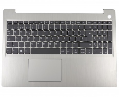 Tastatura Lenovo IdeaPad 3-15ADA05 Gri cu Palmrest Argintiu si TouchPad. Keyboard Lenovo IdeaPad 3-15ADA05 Gri cu Palmrest Argintiu si TouchPad. Tastaturi laptop Lenovo IdeaPad 3-15ADA05 Gri cu Palmrest Argintiu si TouchPad. Tastatura notebook Lenovo IdeaPad 3-15ADA05 Gri cu Palmrest Argintiu si TouchPad