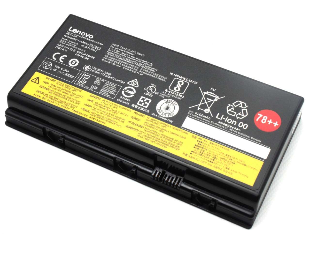 Baterie Lenovo ThinkPad P70 20ER Originala 96Wh