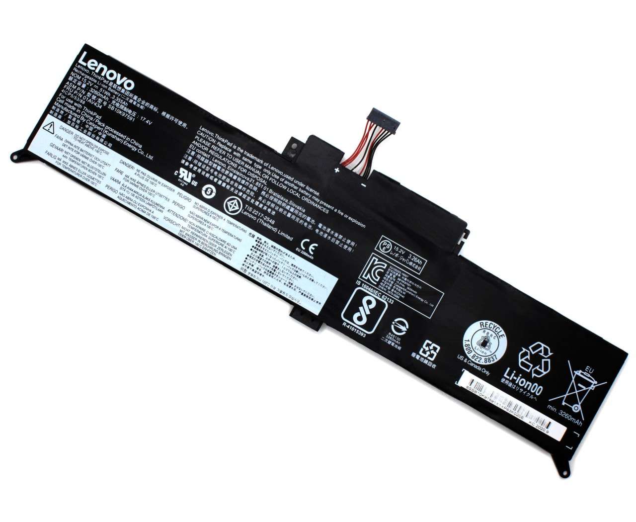 Baterie Lenovo SB10K97591 Originala 51Wh