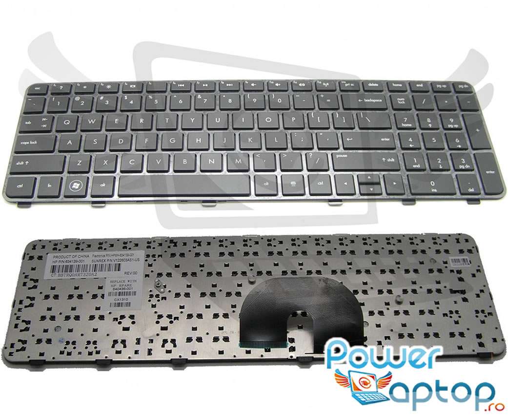 Tastatura HP 640436 071 Neagra