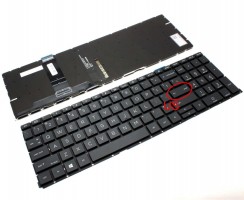 Tastatura HP ProBook 650 G9 iluminata. Keyboard HP ProBook 650 G9. Tastaturi laptop HP ProBook 650 G9. Tastatura notebook HP ProBook 650 G9