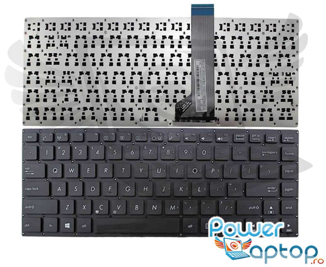 Tastatura Asus K451 layout US fara rama enter mic