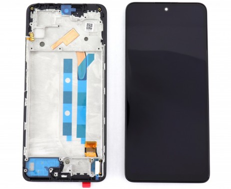 Display Xiaomi Redmi Note 11 Pro 4G OEM OLED cu Rama Black Negru