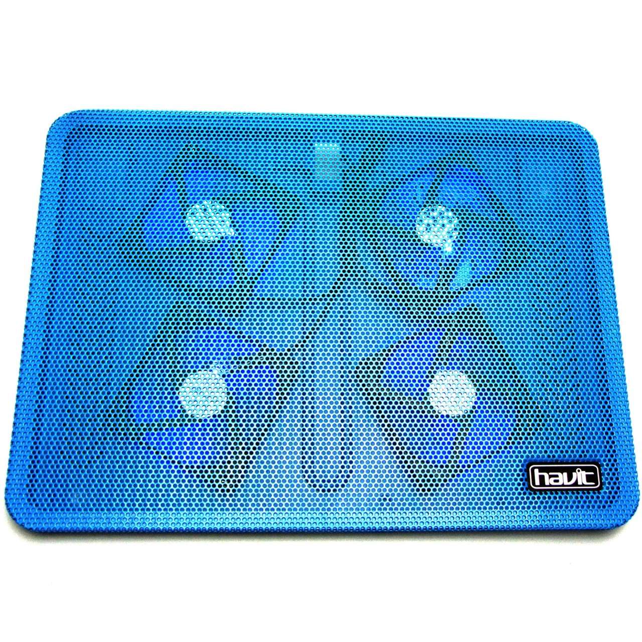 Cooler Stand Laptop Notebook Havit 4 Ventilatoare cu 2 Slot USB si LED