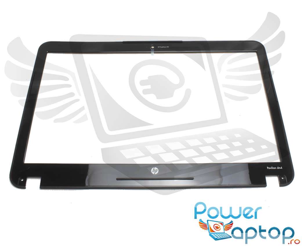 Rama Display HP DM4 2000 Bezel Front Cover Neagra