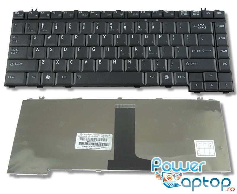 Tastatura Toshiba Satellite M200 neagra