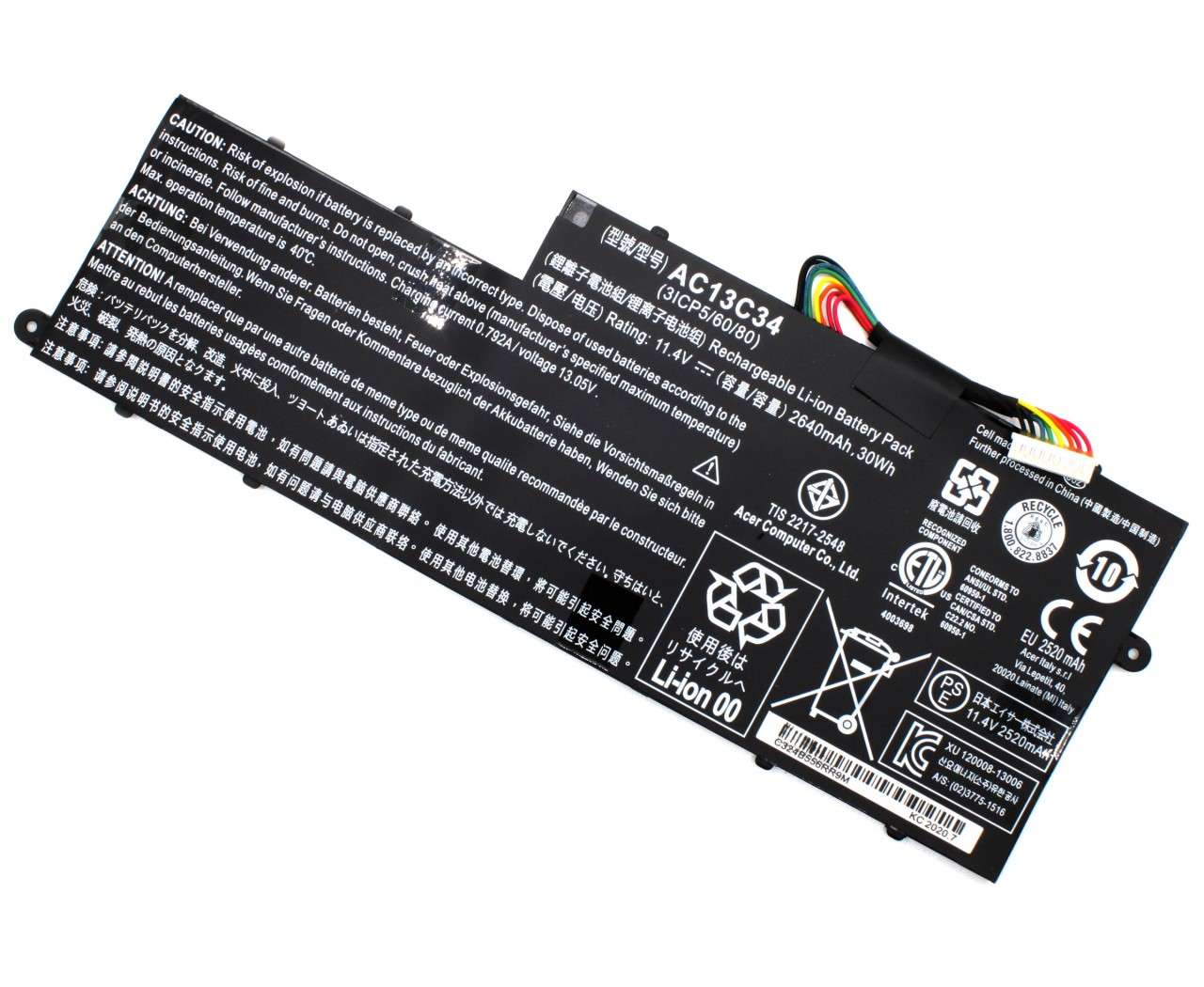 Baterie Acer Aspire E3-111-C4ZN 40Wh