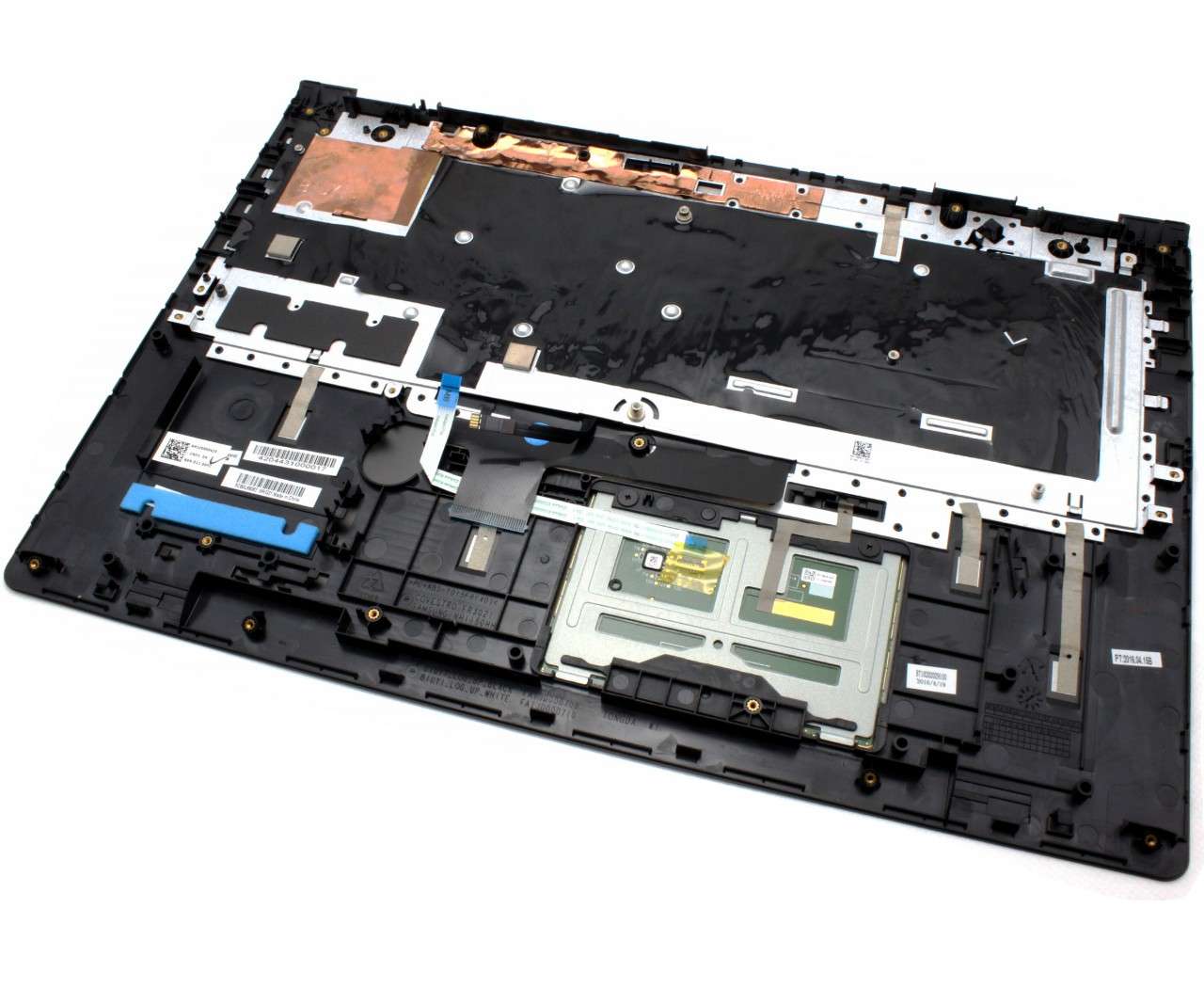 Tastatura Lenovo IdeaPad Yoga 510-15ISK Type 80S8 Neagra cu Palmrest negru si Touchpad iluminata backlit
