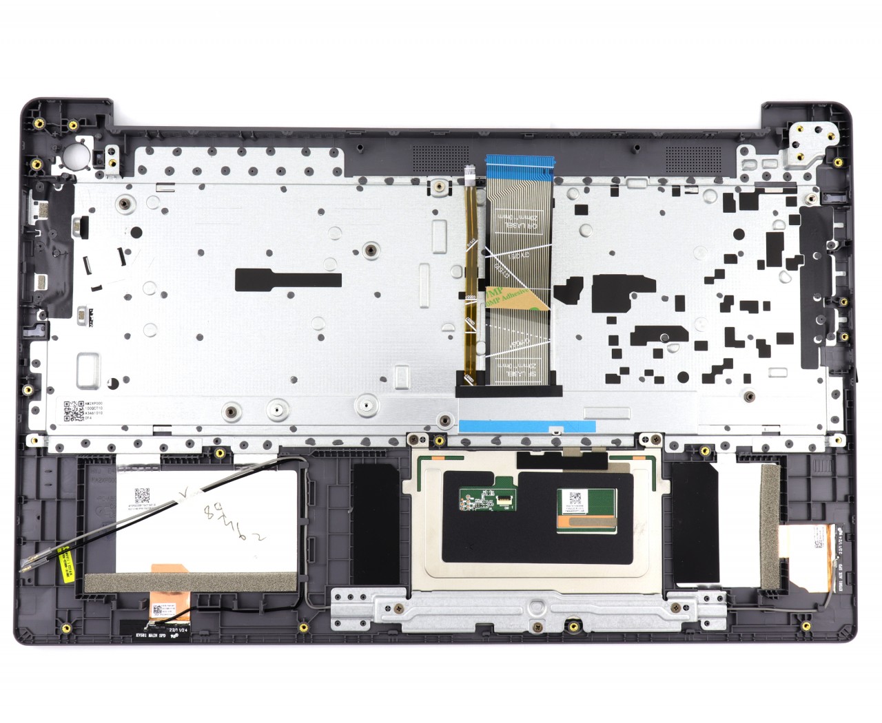 Tastatura Lenovo IdeaPad Slim 3 15IAH8 Type 83ER Gri cu Palmrest Gri si TouchPad iluminata backlit