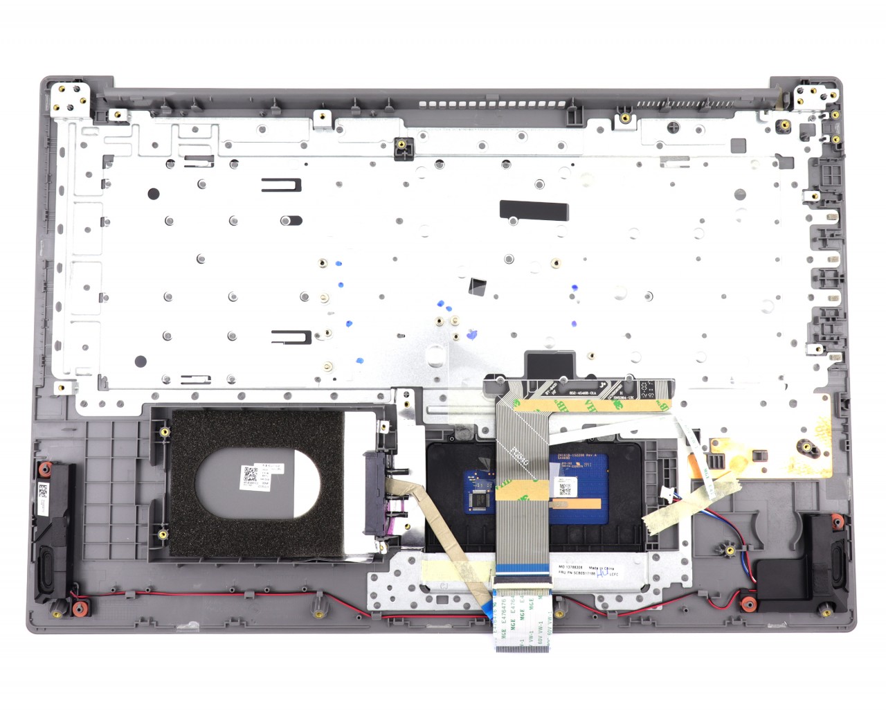 Tastatura Lenovo IdeaPad L340-17API Type 81LY Gri cu Palmrest Argintiu si TouchPad