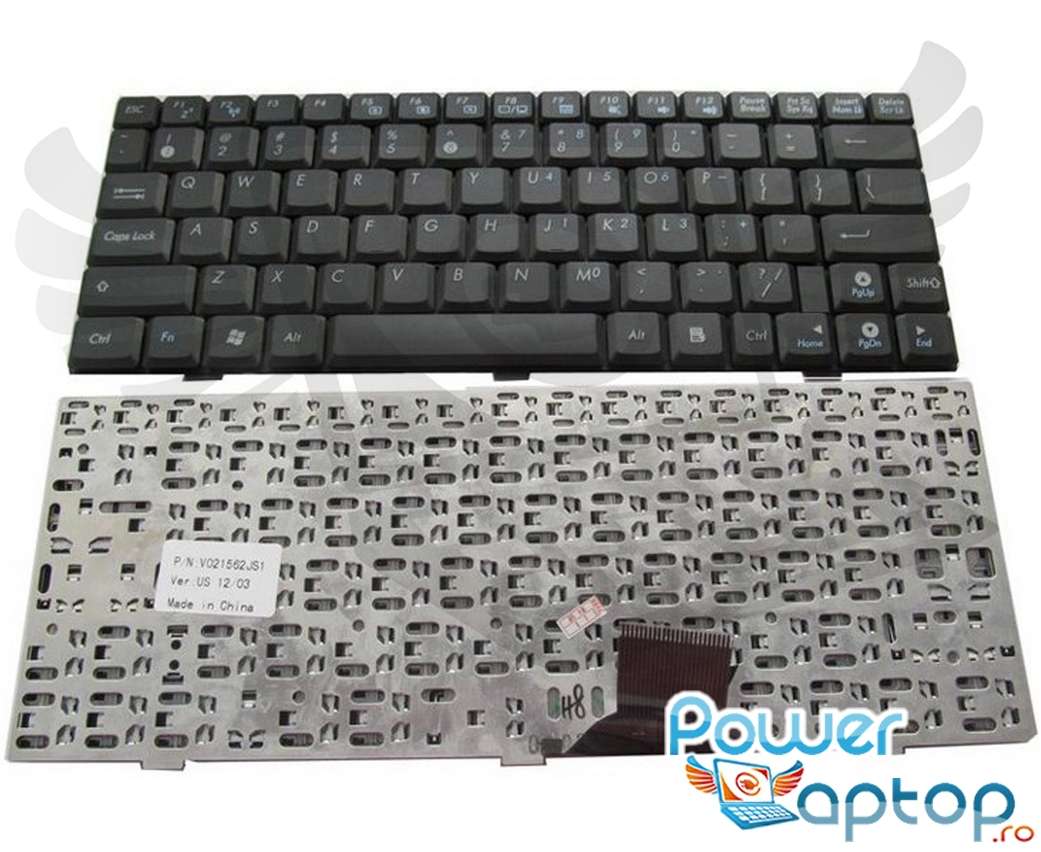 Tastatura Asus Eee PC 1000HA neagra