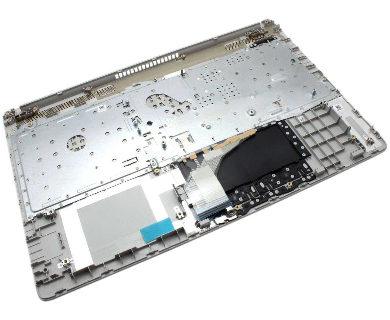 Tastatura HP 15-db0005nq argintie cu Palmrest argintiu