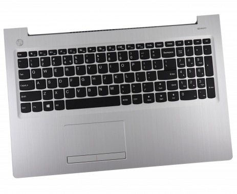 Tastatura Lenovo IdeaPad 310-15ISK Neagra cu Palmrest Argintiu cu TouchPad. Keyboard Lenovo IdeaPad 310-15ISK Neagra cu Palmrest Argintiu cu TouchPad. Tastaturi laptop Lenovo IdeaPad 310-15ISK Neagra cu Palmrest Argintiu cu TouchPad. Tastatura notebook Lenovo IdeaPad 310-15ISK Neagra cu Palmrest Argintiu cu TouchPad