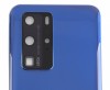 Capac Baterie Huawei P40 Pro Deep Sea Blue. Capac Spate Huawei P40 Pro Deep Sea Blue