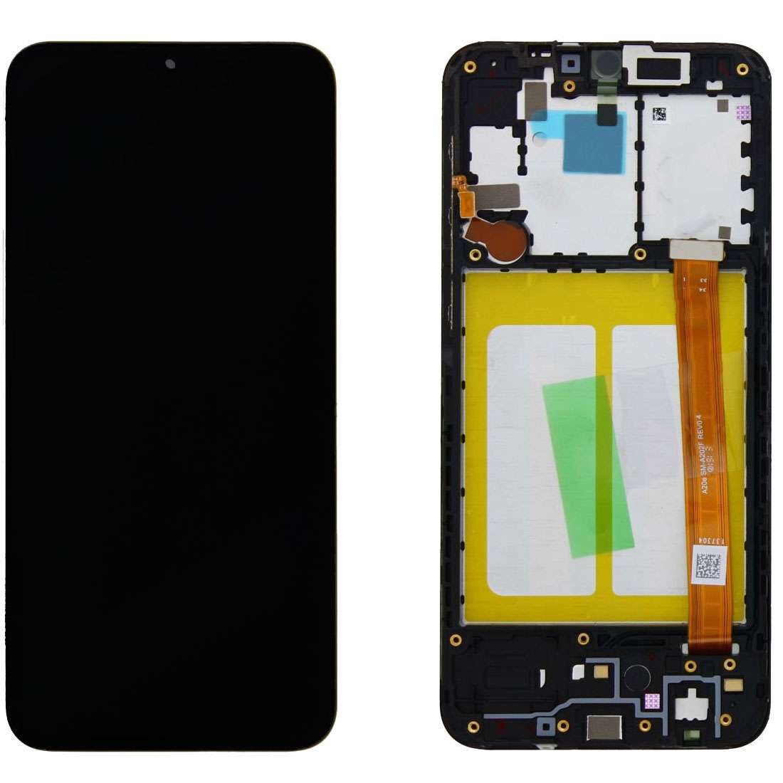 Display Samsung Galaxy A20S A207 Display Original Service Pack Black Negru