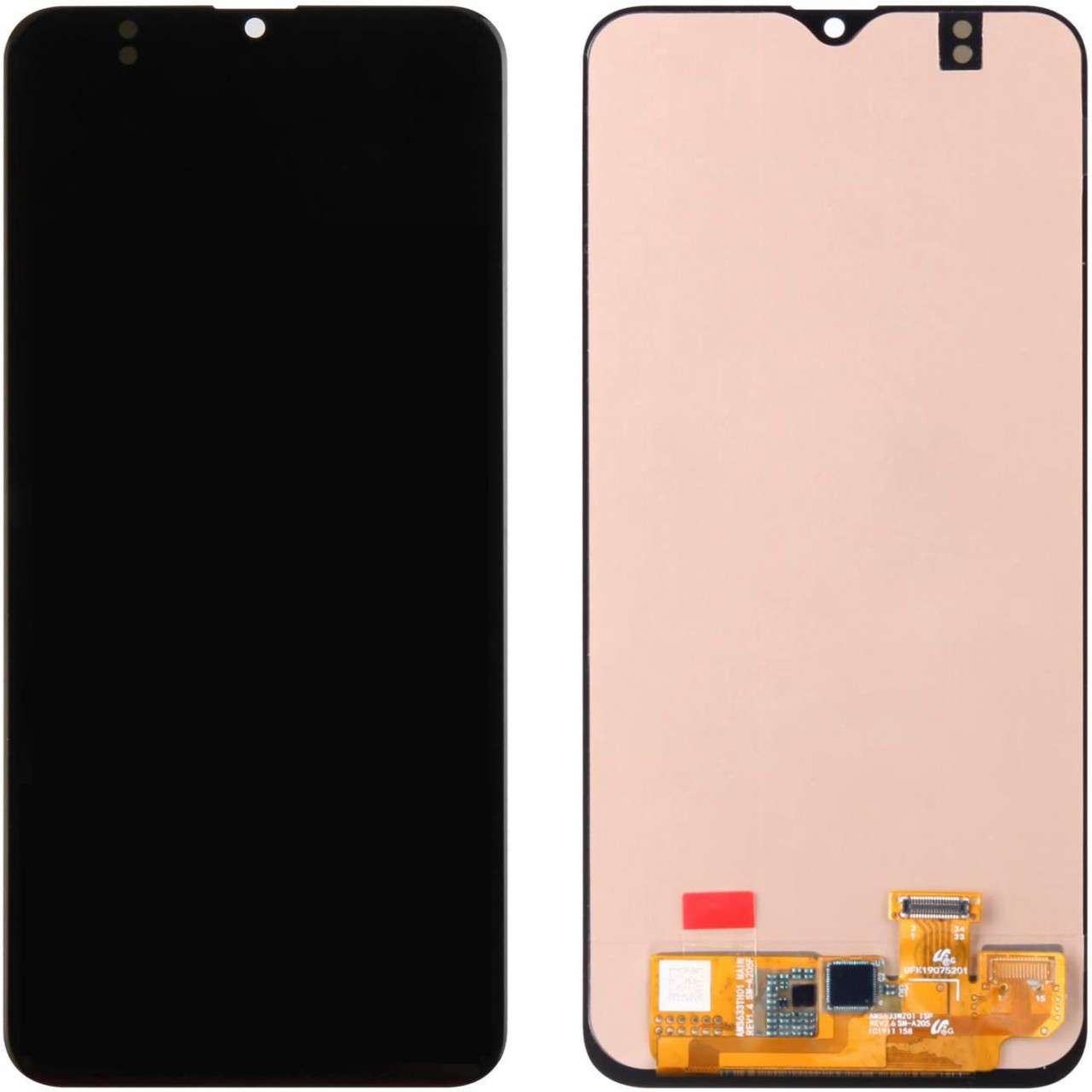 Display Samsung Galaxy A20 A205 Display OLED Black Negru