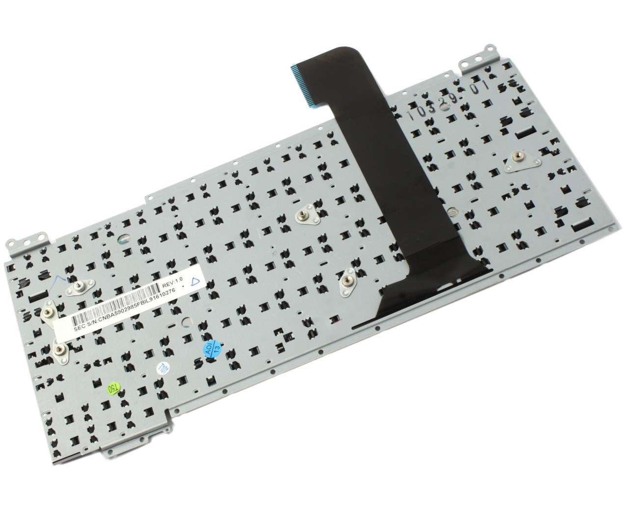 Tastatura neagra Samsung 9Z N7CSN 001 layout US fara rama enter mic