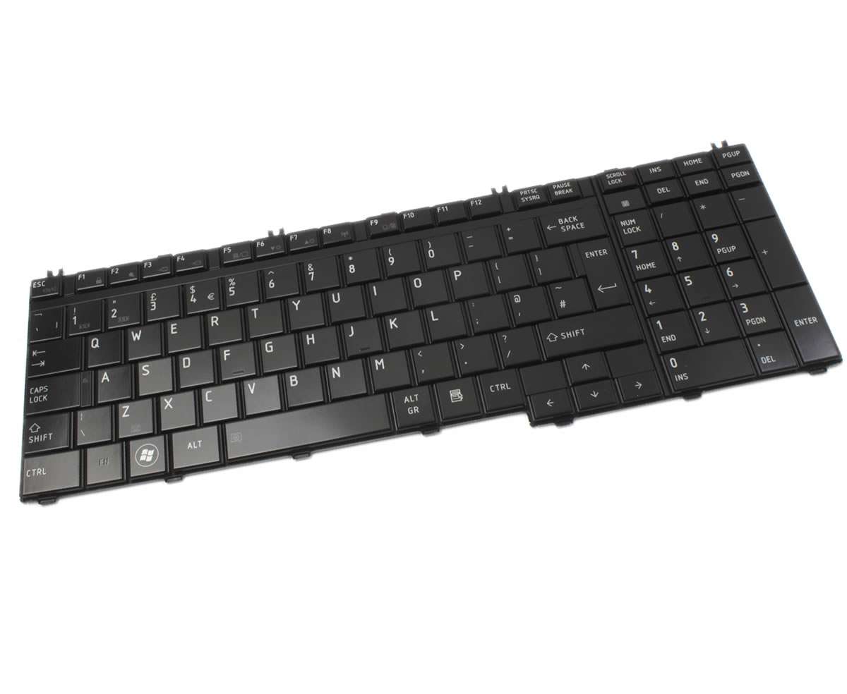 Tastatura Toshiba Satellite L500D neagra