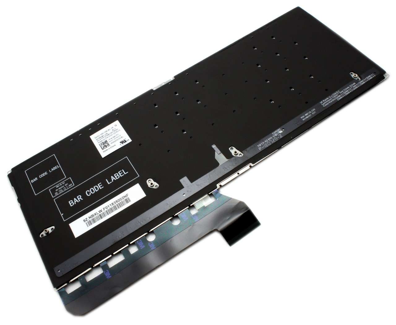 Tastatura Asus 0KN1-2Z1RU13 iluminata layout US fara rama enter mic