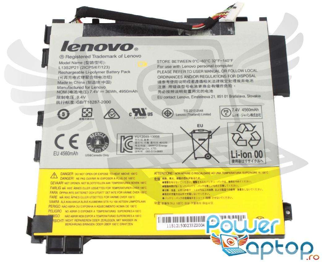 Baterie Lenovo 2ICP5 67 123 Originala