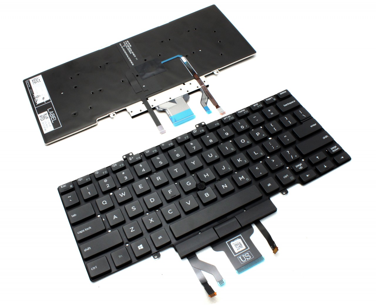 Tastatura Dell 3J9FC iluminata backlit DUALPOINT