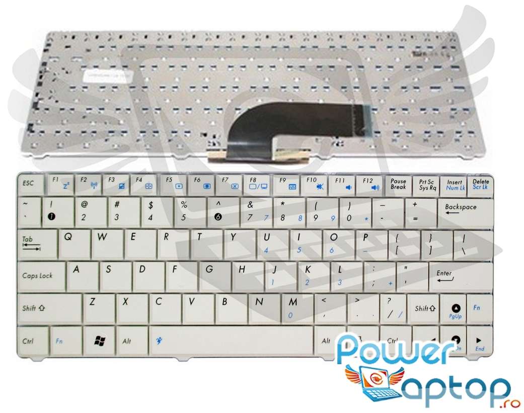 Tastatura Asus N10C alba