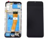 Ansamblu Display LCD + Touchscreen TFT Samsung Galaxy A02s A025 Black Negru cu Rama. Ecran + Digitizer TFT Samsung Galaxy A02s A025 Black Negru cu Rama