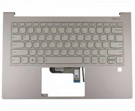 Tastatura Lenovo Yoga 9-14ITL5 Aurie cu Palmrest Auriu iluminata backlit. Keyboard Lenovo Yoga 9-14ITL5 Aurie cu Palmrest Auriu. Tastaturi laptop Lenovo Yoga 9-14ITL5 Aurie cu Palmrest Auriu. Tastatura notebook Lenovo Yoga 9-14ITL5 Aurie cu Palmrest Auriu