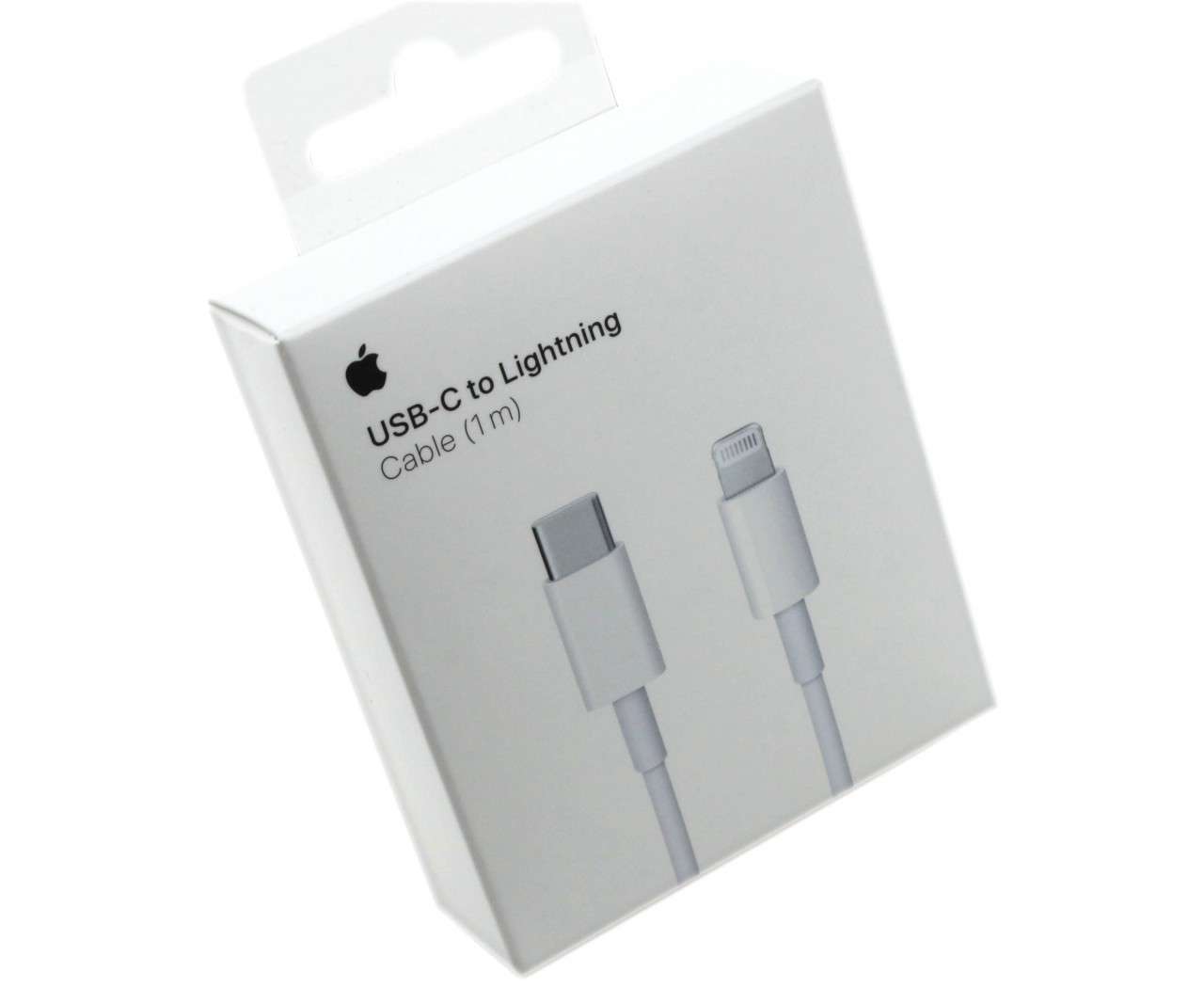 Cablu de date incarcare original USB-C la Lightning 1 m