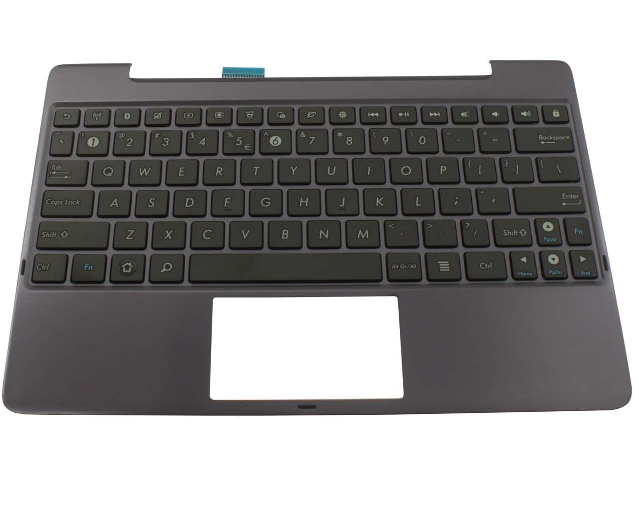 Tastatura Asus Transformer Prime TF201 neagra cu Palmrest Amethyst Gray