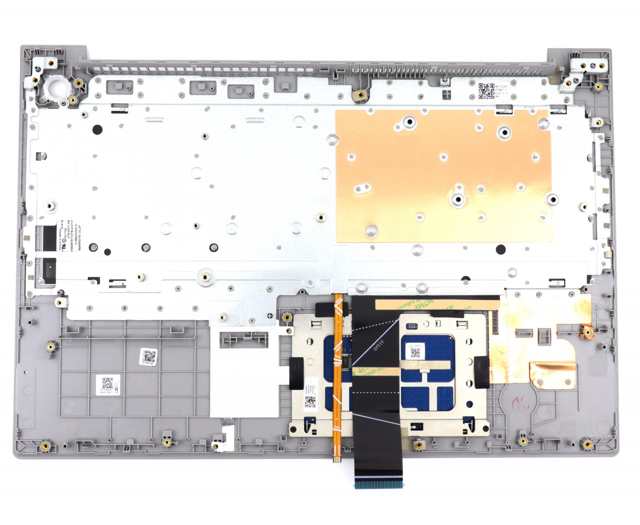 Tastatura Asus VivoBook S531 Gri cu Palmrest Argintiu cu TouchPad iluminata backlit