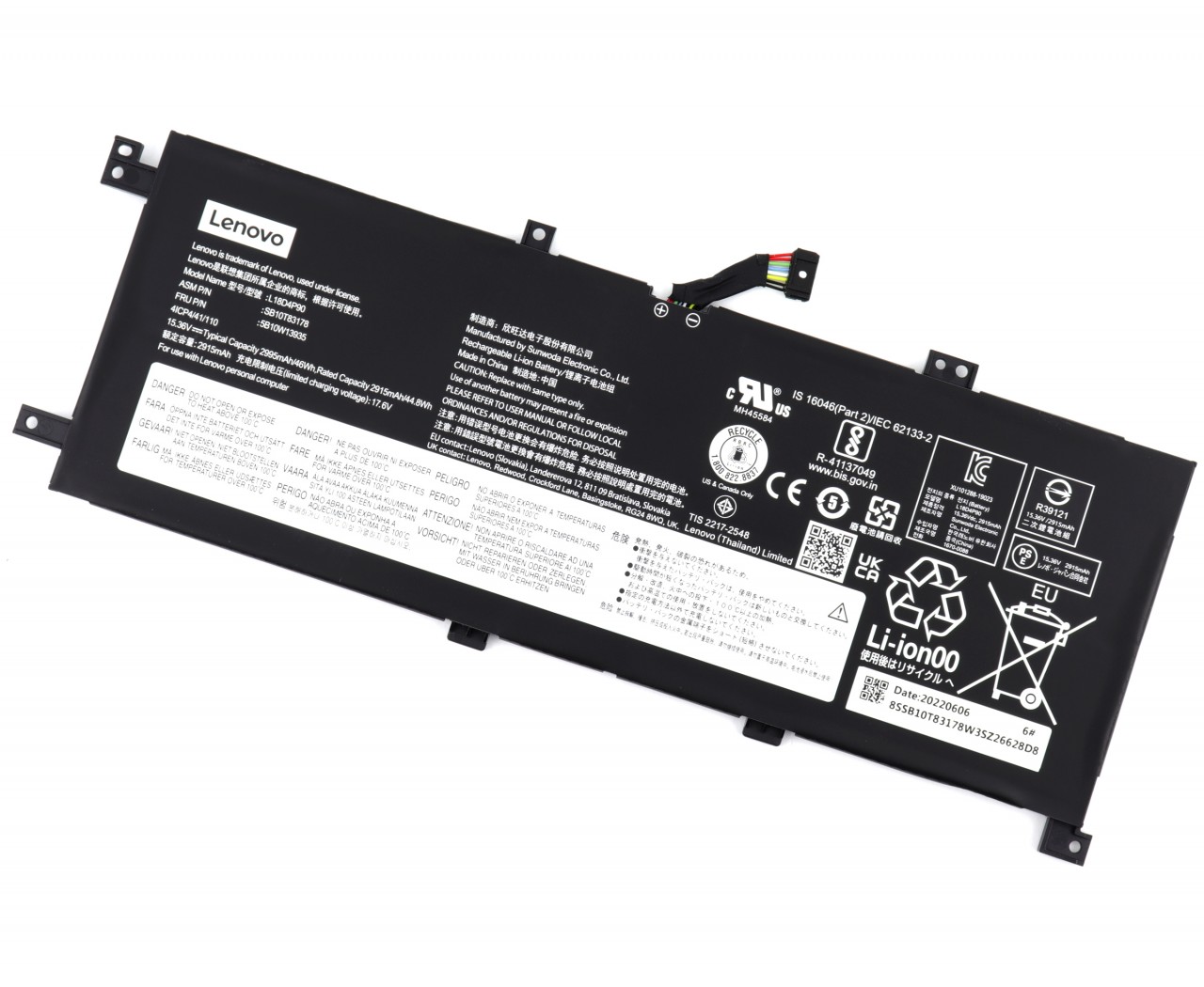 Baterie Lenovo ThinkPad L13 YOGA-20R50002PB Oem 44.8Wh