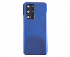 Capac Baterie Huawei P40 Pro Deep Sea Blue. Capac Spate Huawei P40 Pro Deep Sea Blue