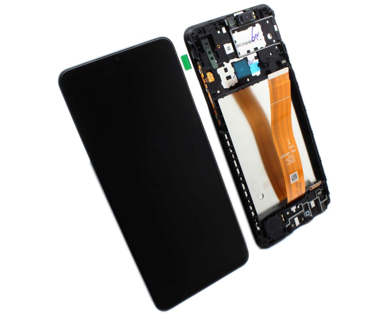 Display Samsung A02 2021 A022 Display Original Service Pack Black Negru