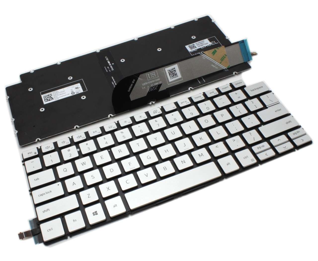 Tastatura Dell PK132KD1B00 Argintie iluminata backlit