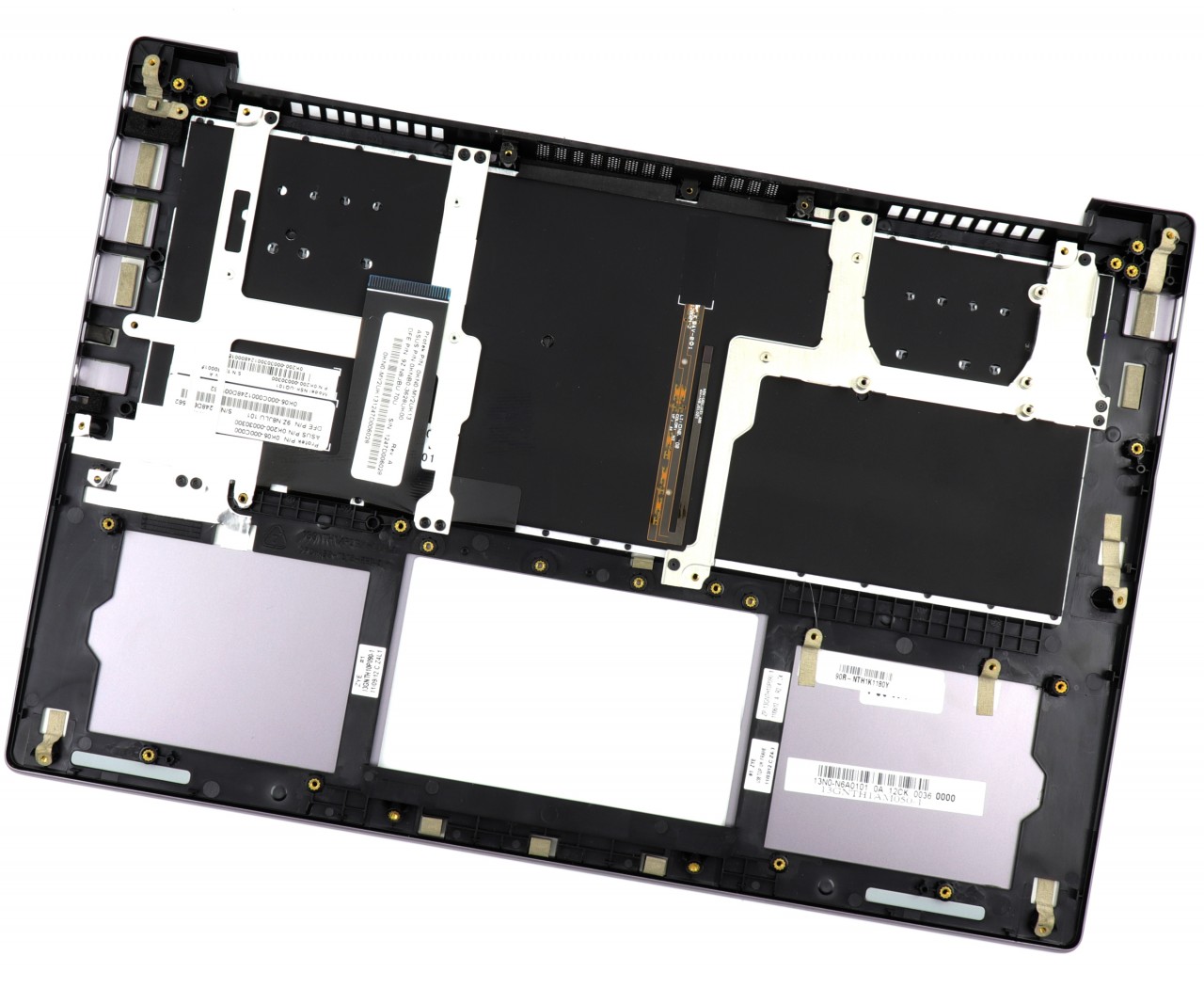 Tastatura Asus 13N0-N6A0111 Gri cu Palmrest Gri iluminata backlit