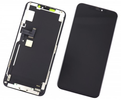 Ansamblu Display LCD + Touchscreen Apple iPhone 11 Pro Max Incell MOSHI Negru Black. Ecran + Digitizer Apple iPhone 11 Pro Max Incell MOSHI Negru Black